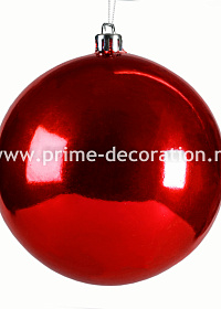 Шары в тубе 5,6,8 см - Красный – купить в Prime Decoration