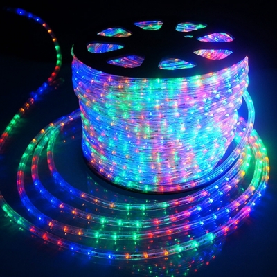 Светодиодный LED дюралайт 3-х проводной, мульти, RGBY 8888888888888888888888