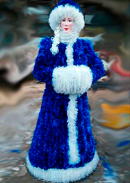 Светодиодная фигура Снегурочка – купить в Prime Decoration