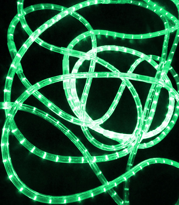 LED Дюралайт светодиодный 2-х проводной, зеленый 8888888888888888888888