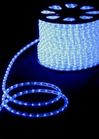 LED Дюралайт светодиодный 3-х проводной, синий – купить в Prime Decoration