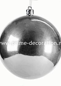 Шары в тубе 5,6,8 см - Серебро – купить в Prime Decoration