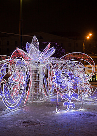 Светодиодный фонтан Праздничный – купить в Prime Decoration