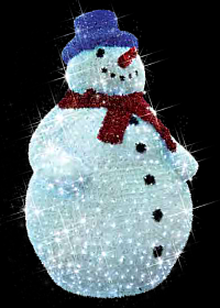 Светодиодная фигура Снеговик – купить в Prime Decoration