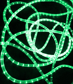 LED Дюралайт светодиодный 2-х проводной, зеленый