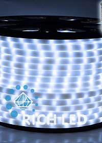 Светодиодный LED Дюралайт 2-х проводной, белый – купить в Prime Decoration