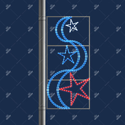 Консоль Триколор – 3 звезды и лента