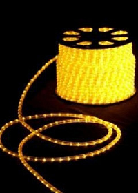 LED Дюралайт светодиодный 2-х проводной, желтый – купить в Prime Decoration
