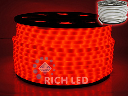 Дюралайт светодиодный 2-х проводной, LED, красный