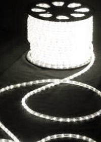 Дюралайт светодиодный 3-х проводной, LED, теплый белый – купить в Prime Decoration