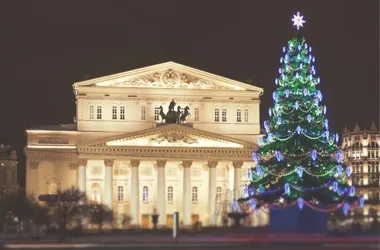 Большие новогодние елки