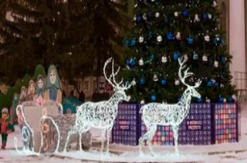 Светодиодные олени